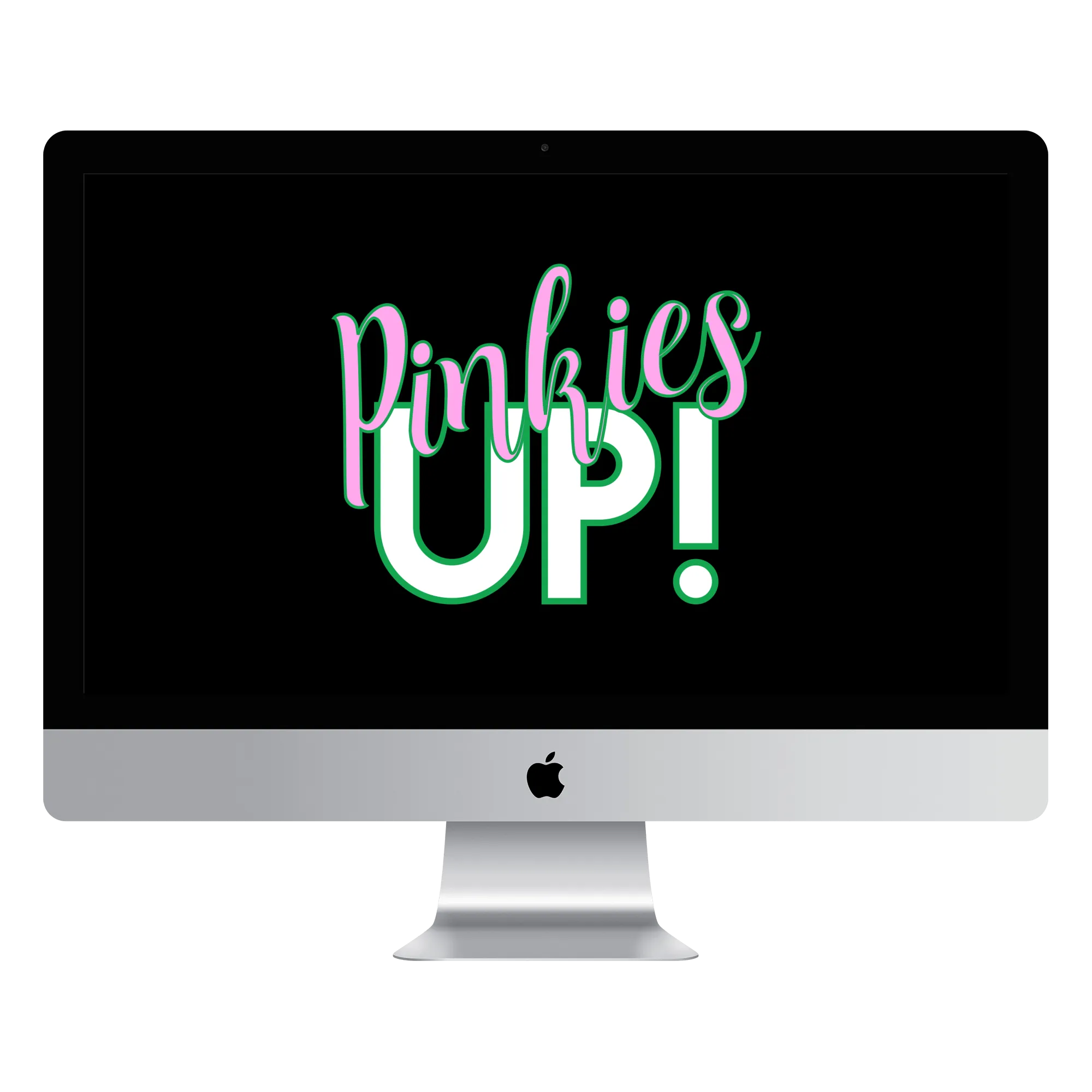 Pinkies Up! Desktop Wallpaper