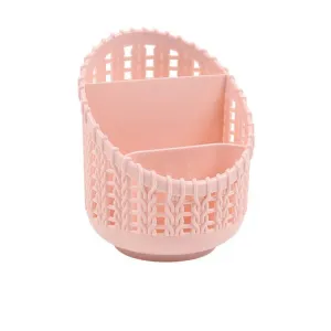 Plastic Desktop Organizer Storage Basket Finishing Box Cosmetics Case Desk Storage Container