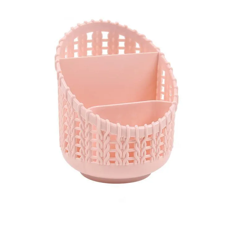 Plastic Desktop Organizer Storage Basket Finishing Box Cosmetics Case Desk Storage Container