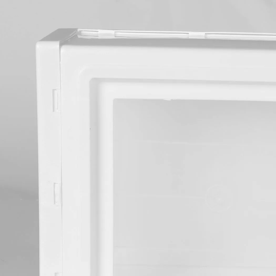 Plastic Storage Drawers Stackable Containers S 4PK Small