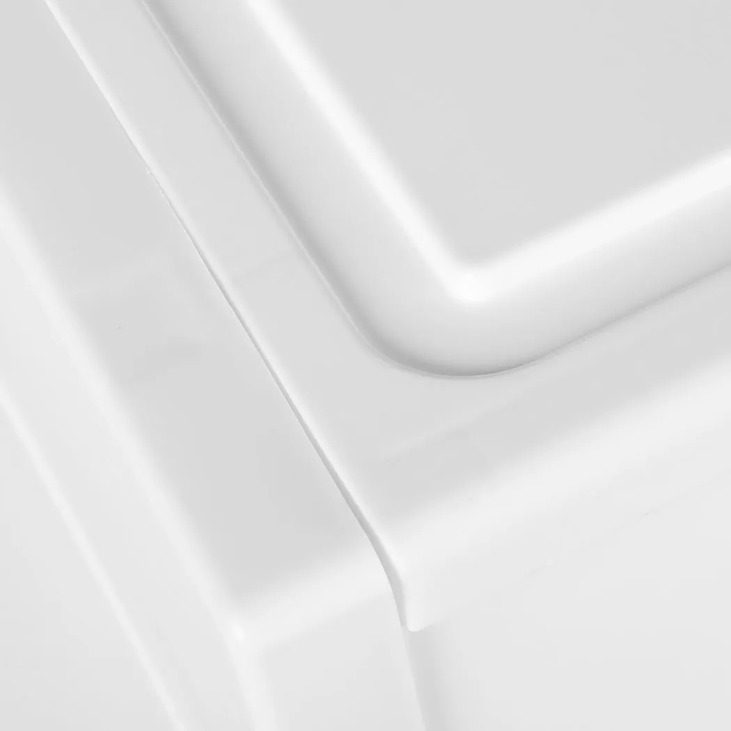 Plastic Storage Drawers Stackable Containers S 4PK Small