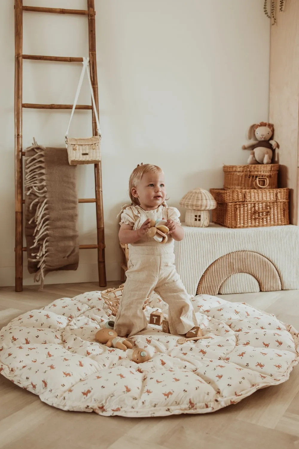 Play&Go Bloom Rabbit organic babymat (Min of 1, multiples of 1)