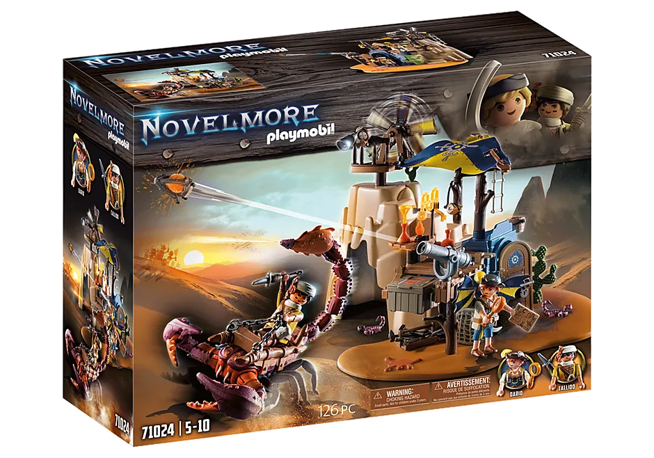 Playmobil 71024 Sal'ahari Sands - Expedition Vehicle Secret Scorpion Base