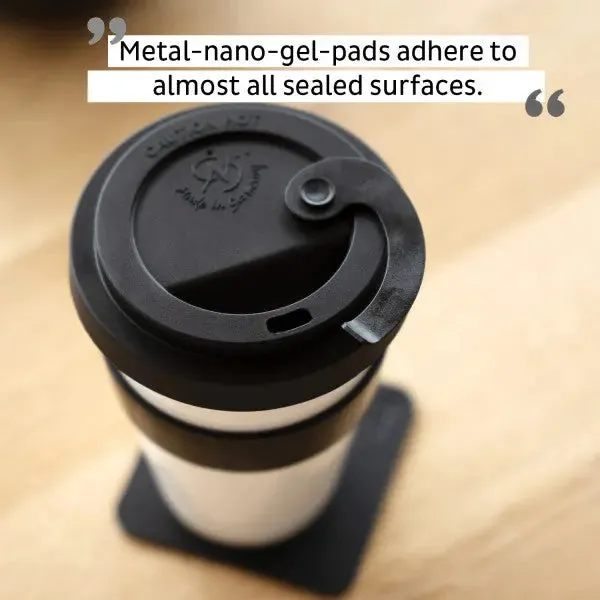 Porcelain To-Go Cup with Black Pad By Silwy