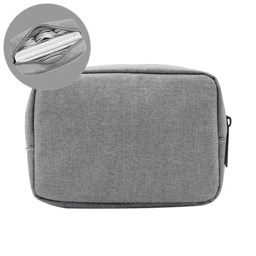 Portable Digital Storage Bags Organizer USB Gear Cables Wires Charger Power Battery Zipper Phone Bag Case Accessories Item