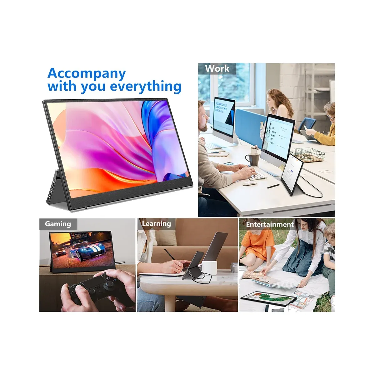Portable External laptop Monitor