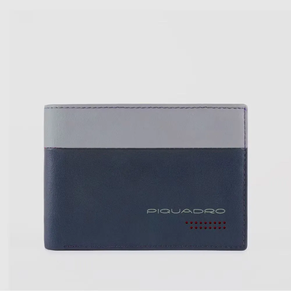 Portafoglio da Uomo con Porta Monete Urban Grigio e Nero