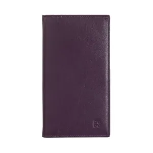 Portafoglio Donna Dudugabs in Pelle Deep Purple Grande Anti RFID