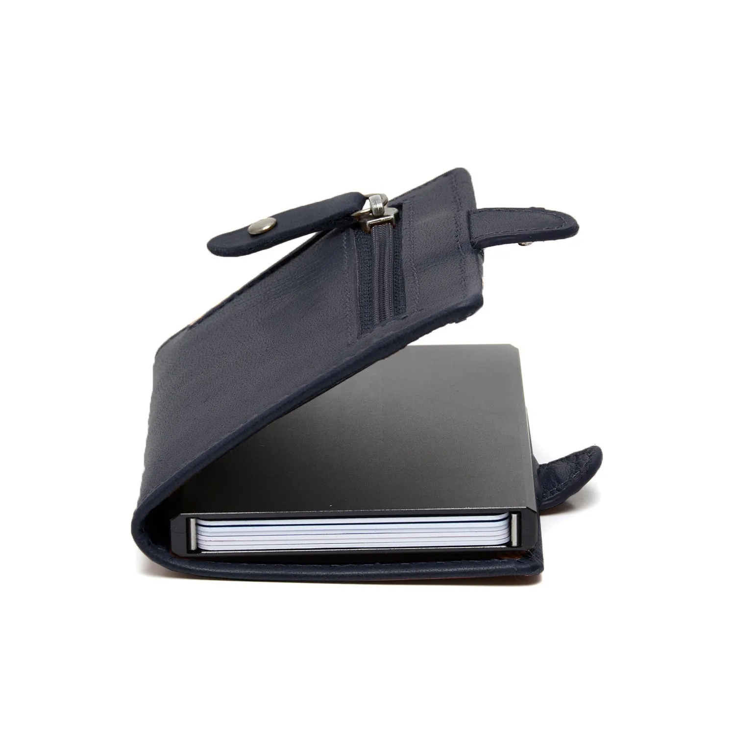 Porte-cartes en cuir - The Chesterfield Brand Baldwin marine