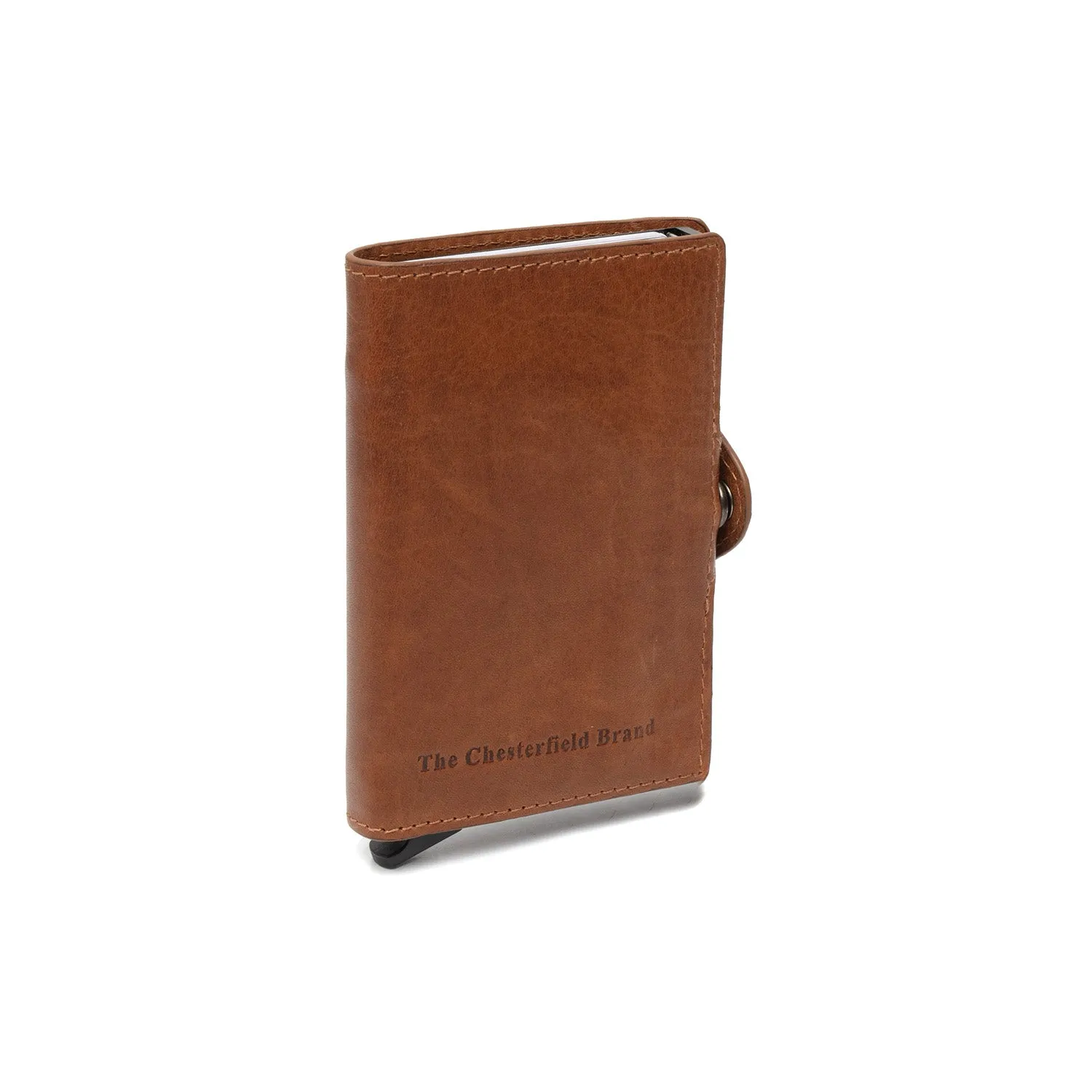 Porte-cartes en cuir - The Chesterfield Brand Francis cognac