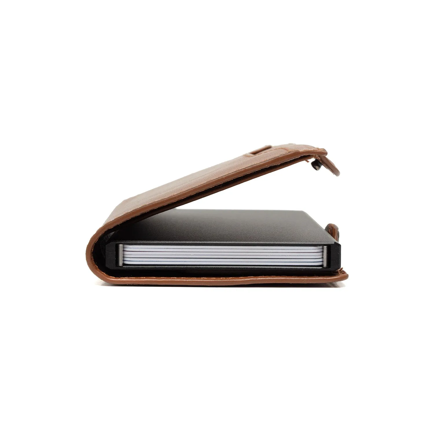 Porte-cartes en cuir - The Chesterfield Brand Francis cognac