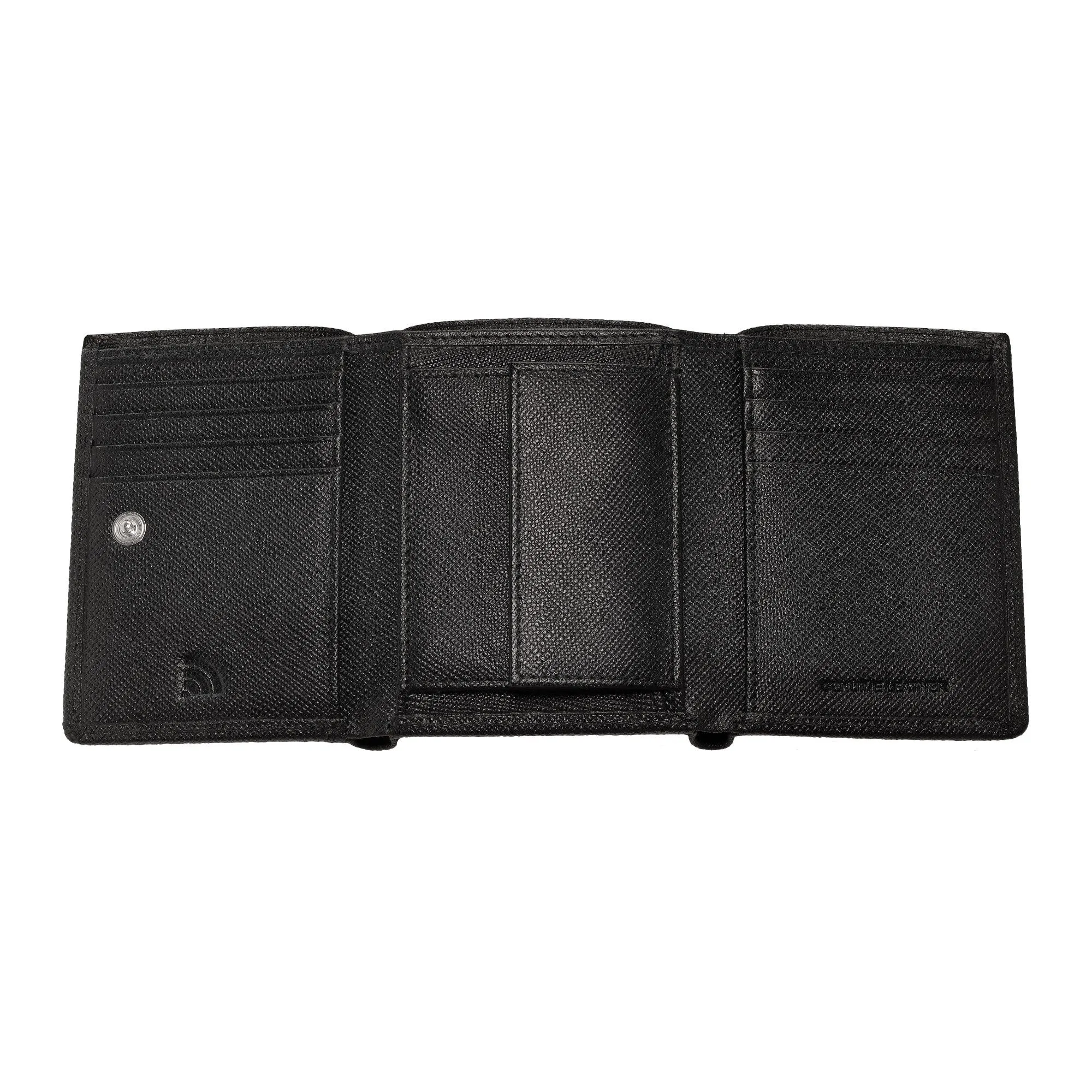 Portefeuille Zippo Saffiano à trois volets