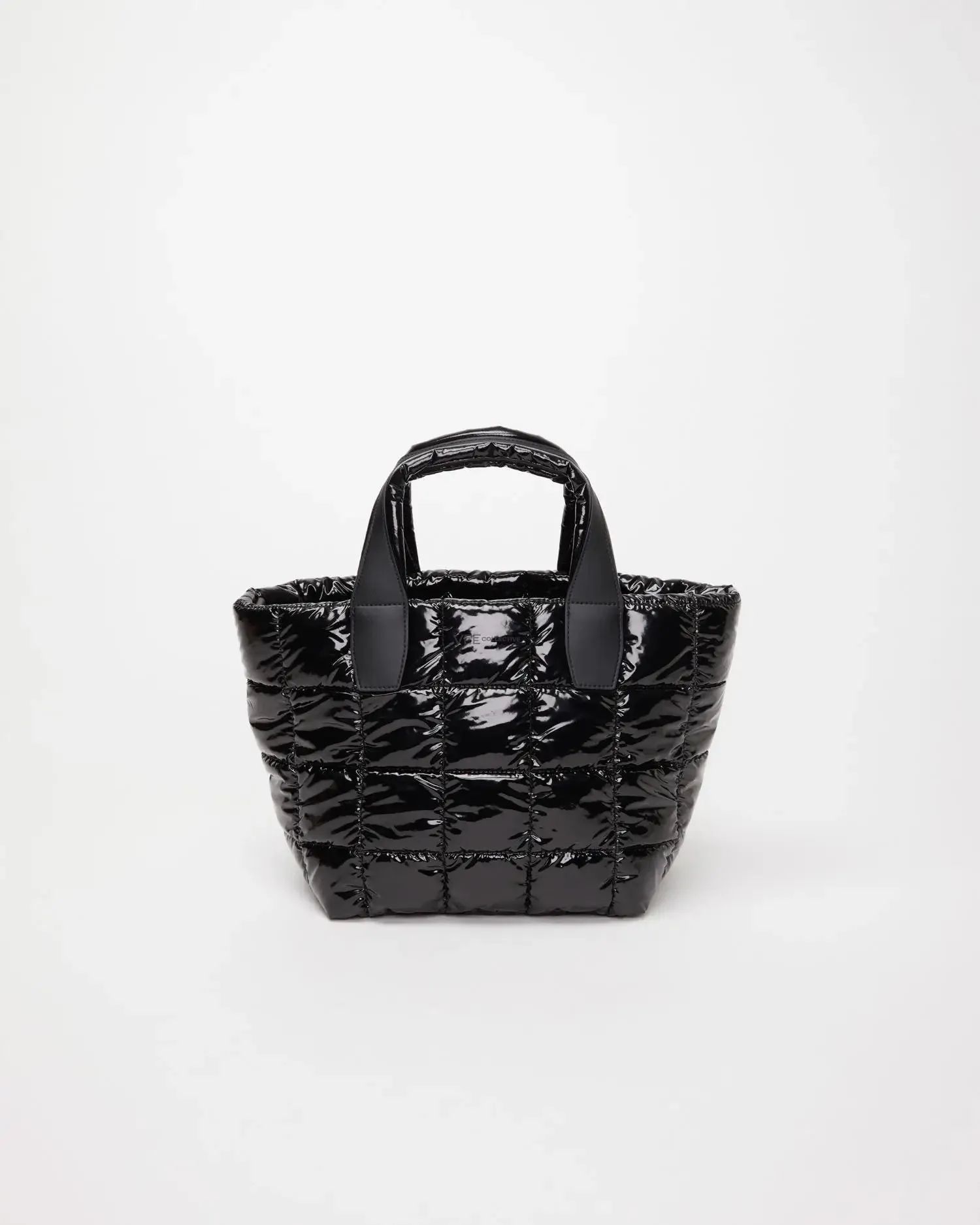 Porter Tote Small in Black Vinyl