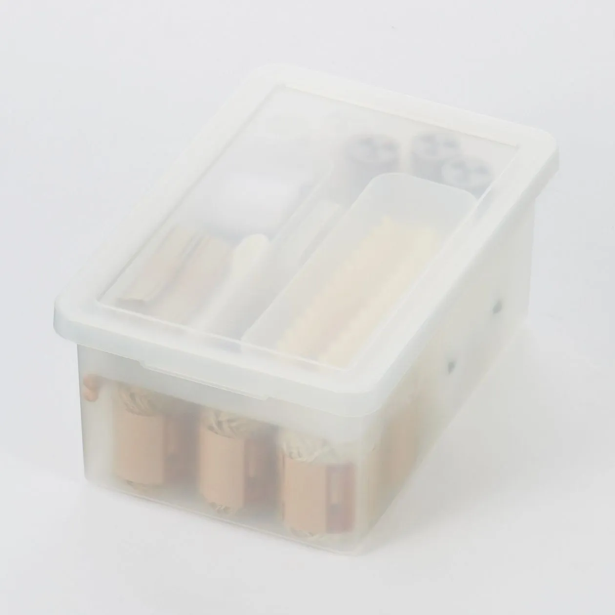 PP Storage Box Lid, W37.5 X D25.5 X H2.5Cm