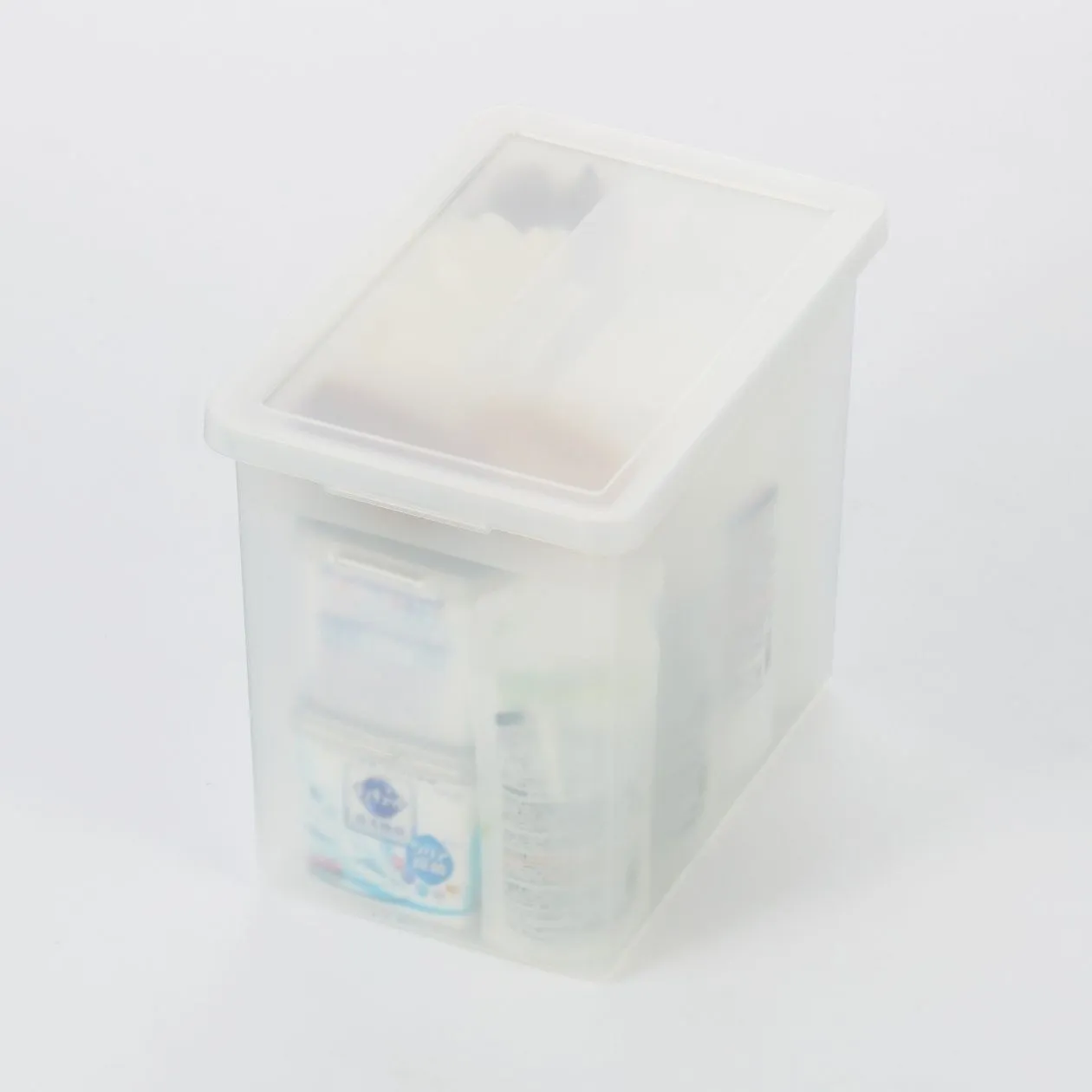 PP Storage Box Lid, W37.5 X D25.5 X H2.5Cm
