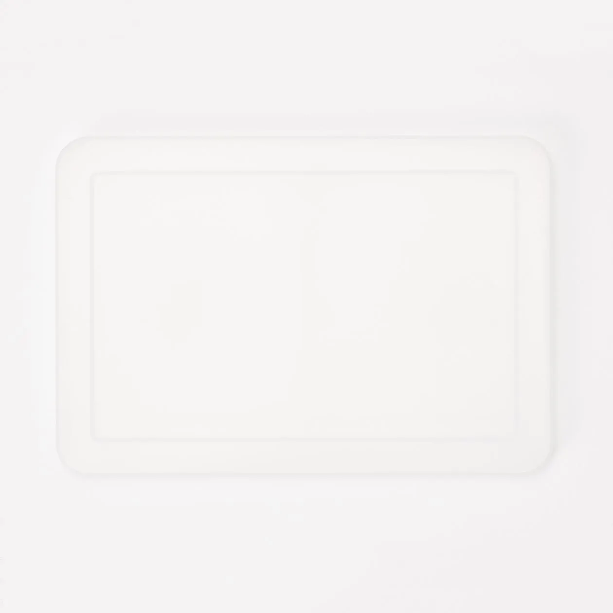 PP Storage Box Lid, W37.5 X D25.5 X H2.5Cm