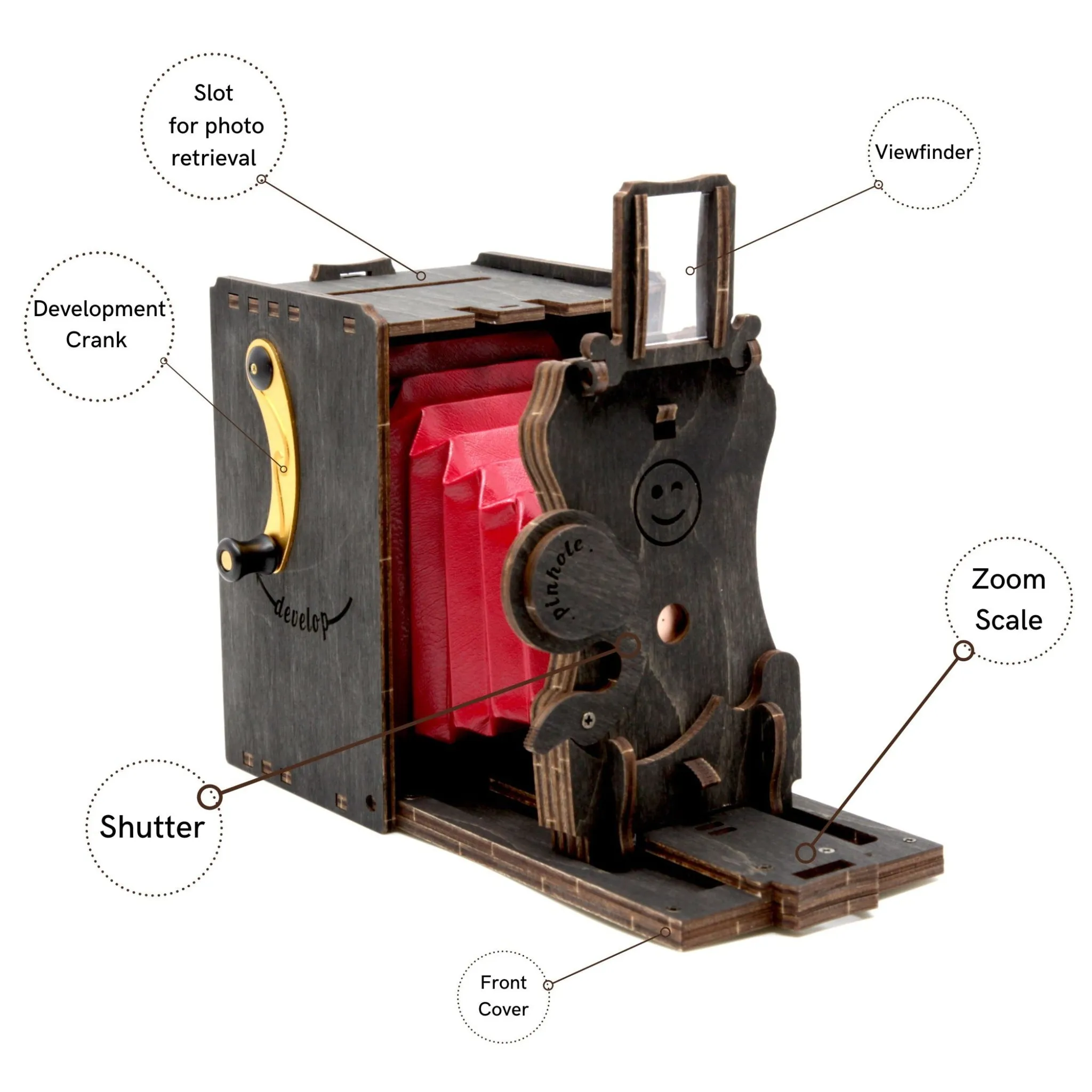 Pre-assembled Pinhole Instant Mini Film Camera