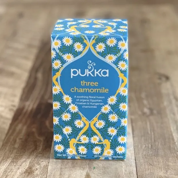 Pukka Organic Three Chamomile x 20 Tea Bags