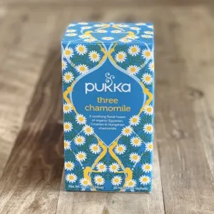 Pukka Organic Three Chamomile x 20 Tea Bags
