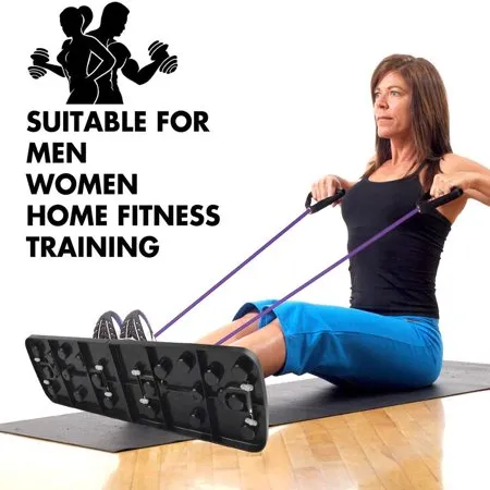 Push Up Board System with Pull Rope,13 in 1 Body Building Exercise Tools Workout Push-up Stands, Multi-Function Portable Bracket Board Push Up Training System, Retails $80 