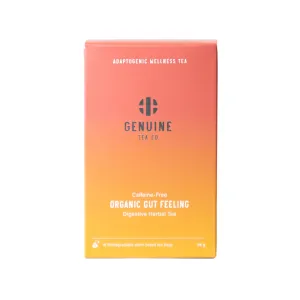 Pyramid Tea Bags - Organic Gut Feeling - Genuine Tea Company - Toronto - Canada
