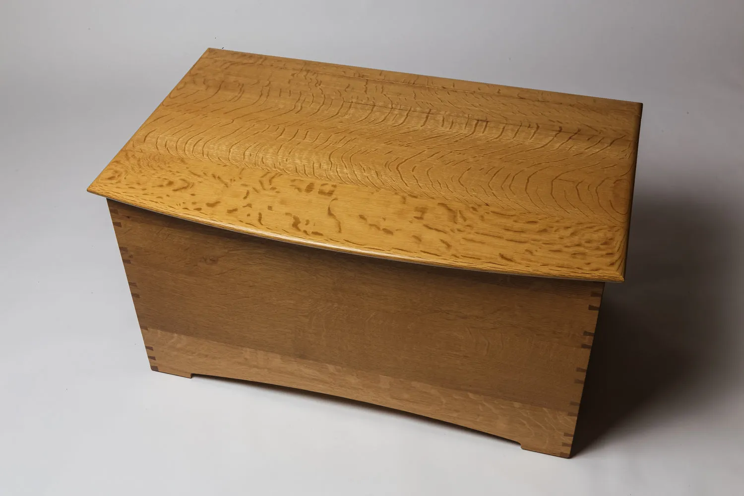 Quarter-sawn White Oak Blanket Chest