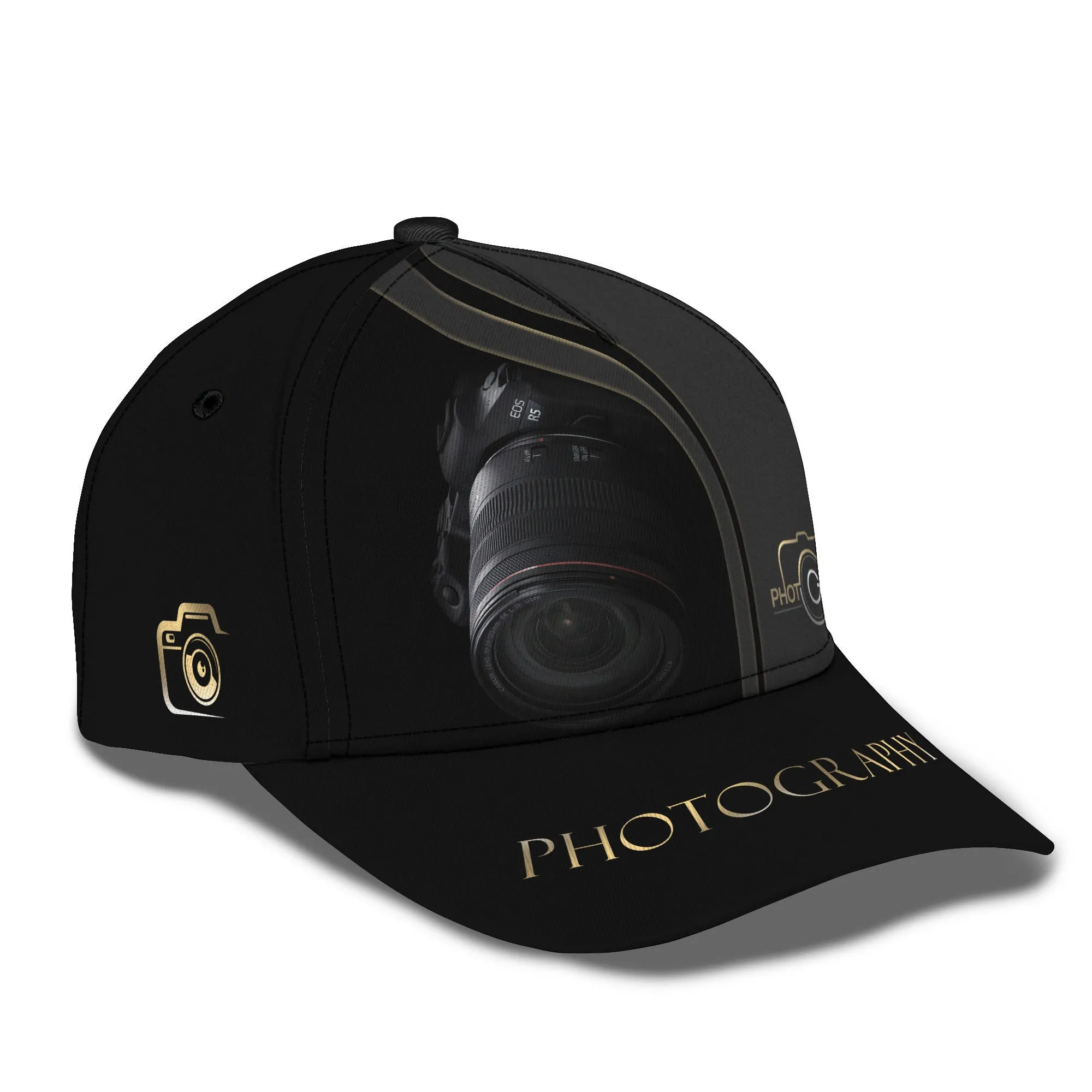 R5 Camera Cap Personalized Name 3D Photography