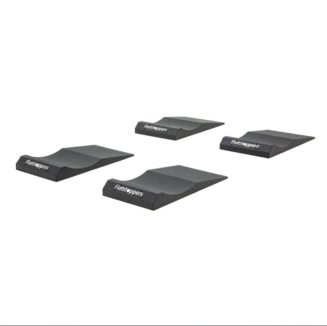 Race Ramps 16"W Super Car Flat Stoppers Car Storage Ramps - 4 Pack