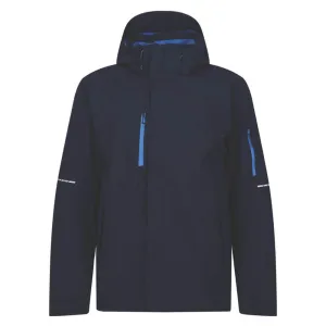 Regatta Jacket Waterproof Shell Mens Navy Breathable Warm Lining Durable Size XL