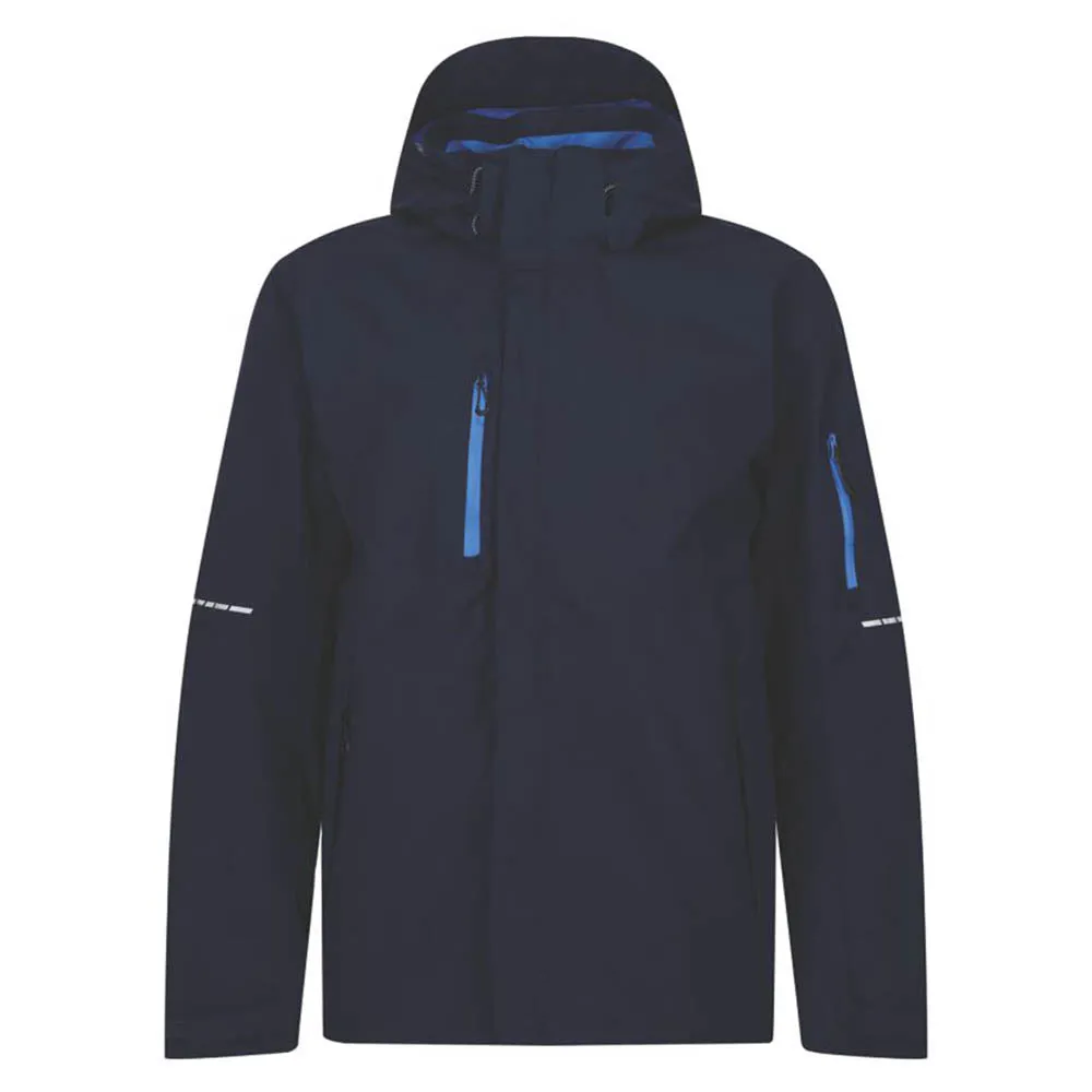 Regatta Jacket Waterproof Shell Mens Navy Breathable Warm Lining Durable Size XL