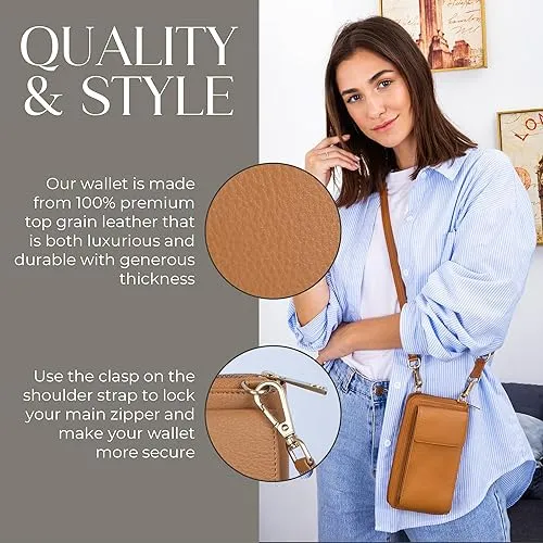 Regular Crossbody Wallet Phone Purse