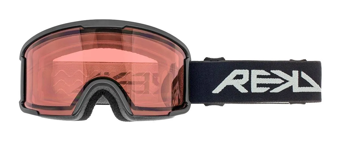 REKD Classic SnapFit Snow Goggle Kit - Black / Chromatic Sapphire