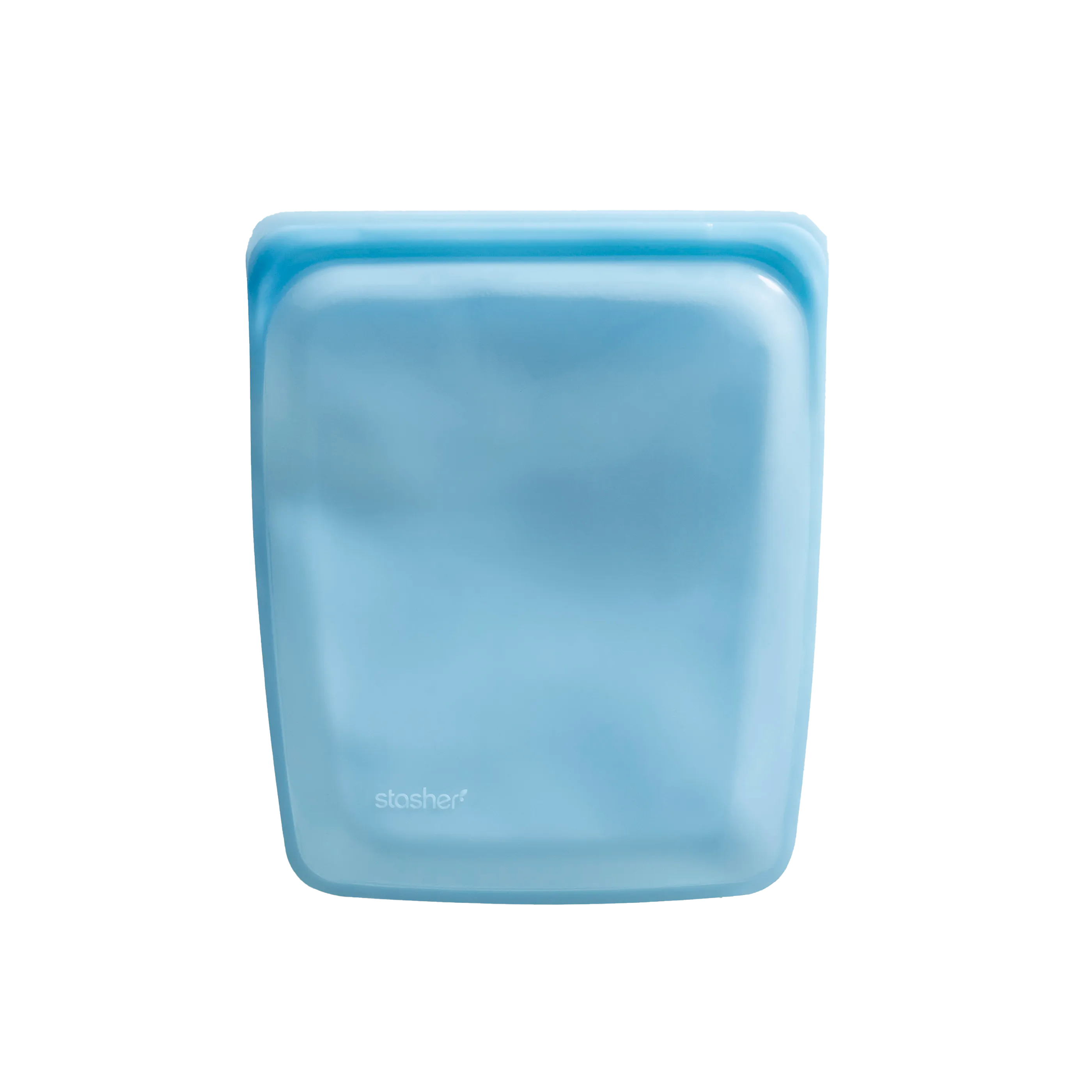 Reusable Blue Stand-Up Mid Bag | Stasher