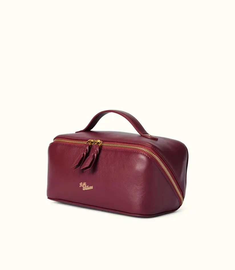 R.M.Williams - Lorne Vanity Case - Cranberry