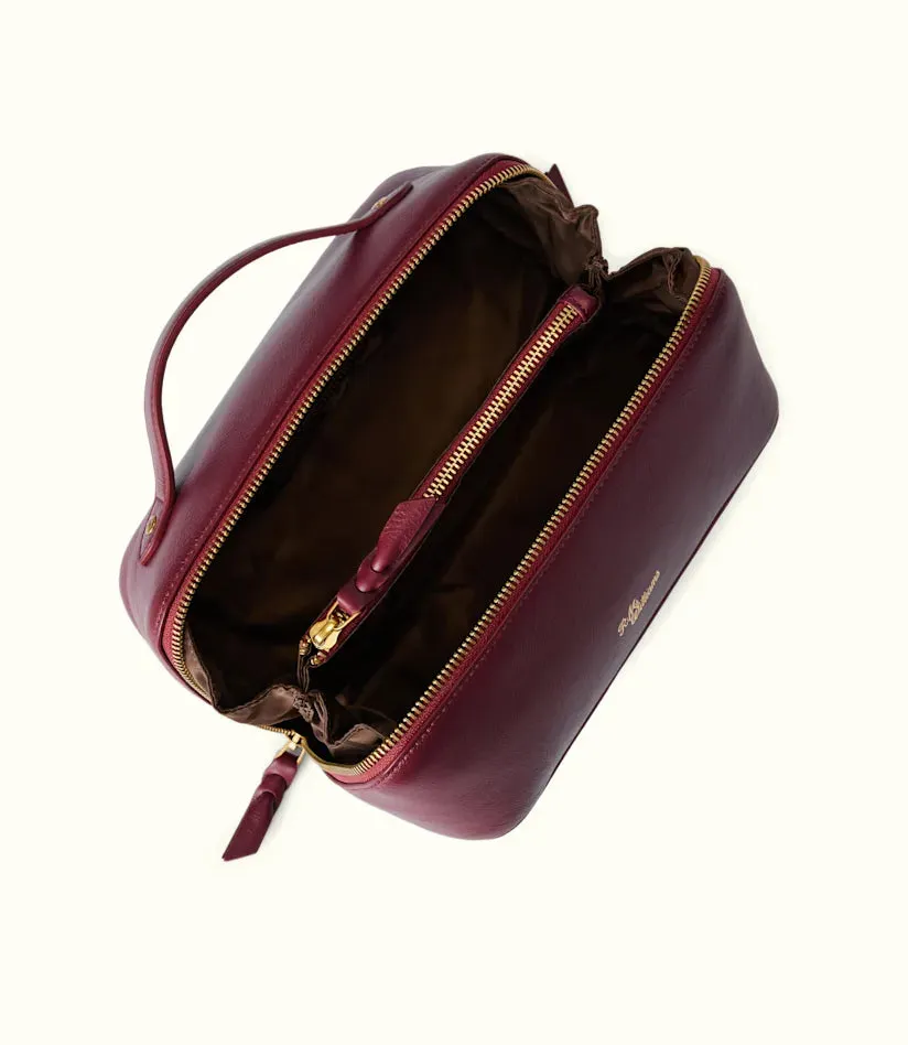 R.M.Williams - Lorne Vanity Case - Cranberry