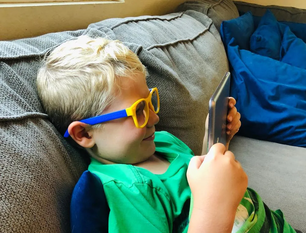 Ro Sham Bo  Screen Time Blue Blocker AVN Glasses Popple Pink (Min. of 2, multiples of 2)