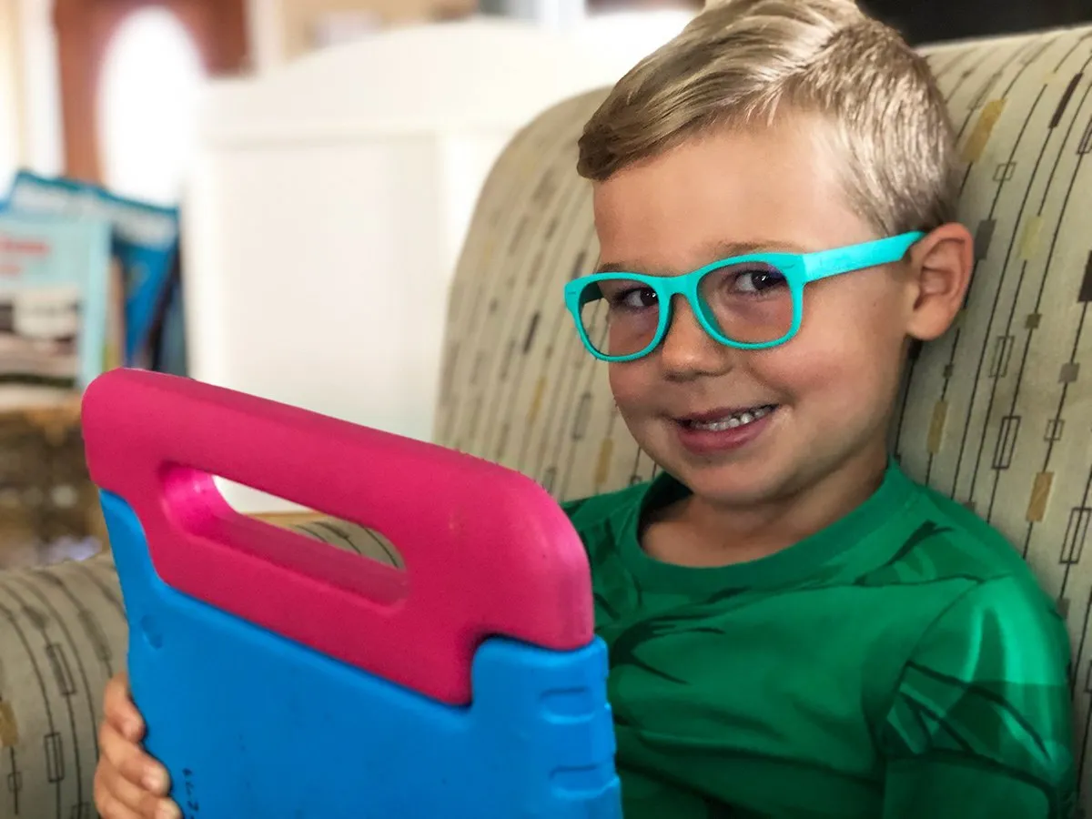 Ro Sham Bo  Screen Time Blue Blocker AVN Glasses Popple Pink (Min. of 2, multiples of 2)