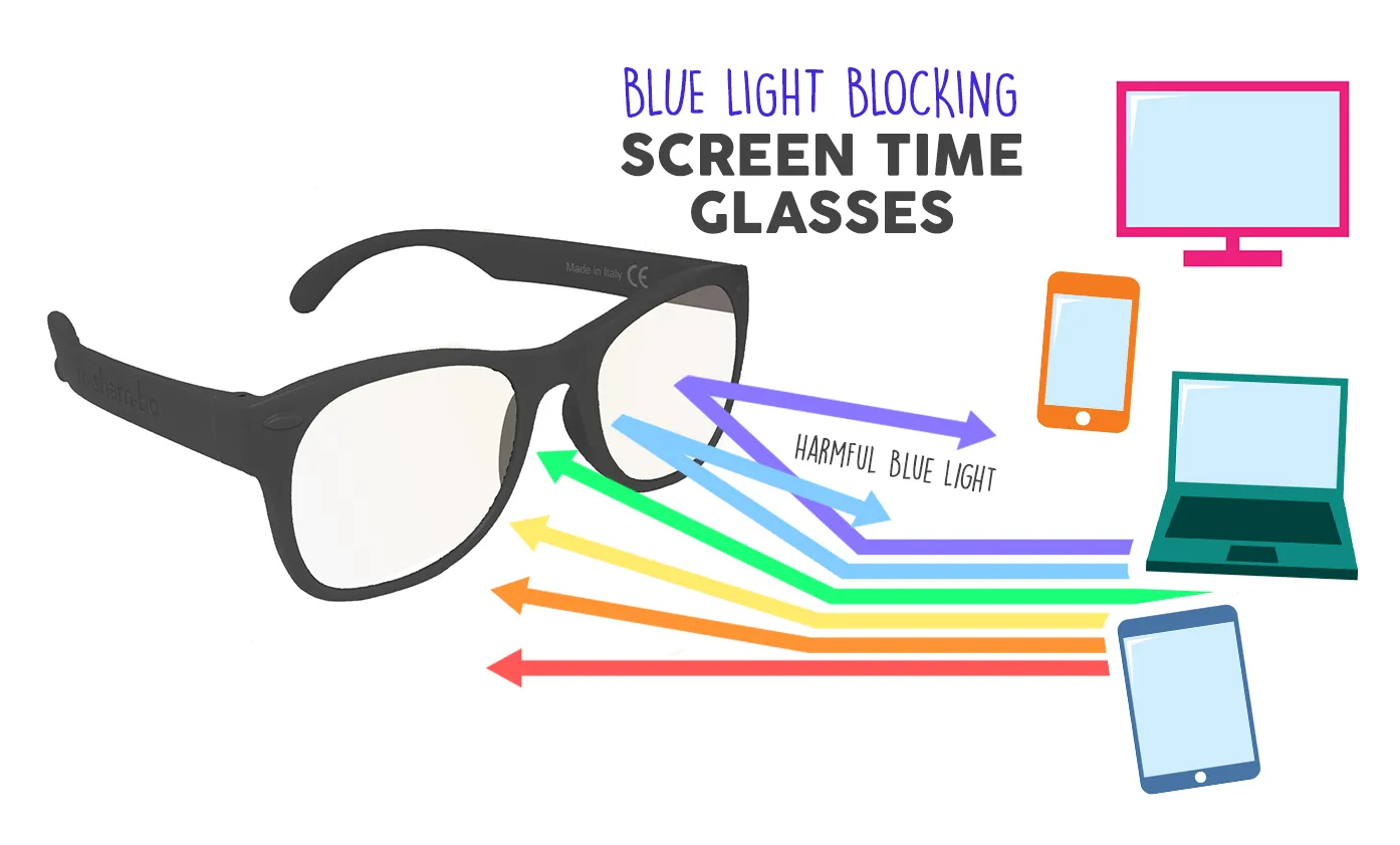 Ro Sham Bo  Screen Time Blue Blocker AVN Glasses Popple Pink (Min. of 2, multiples of 2)