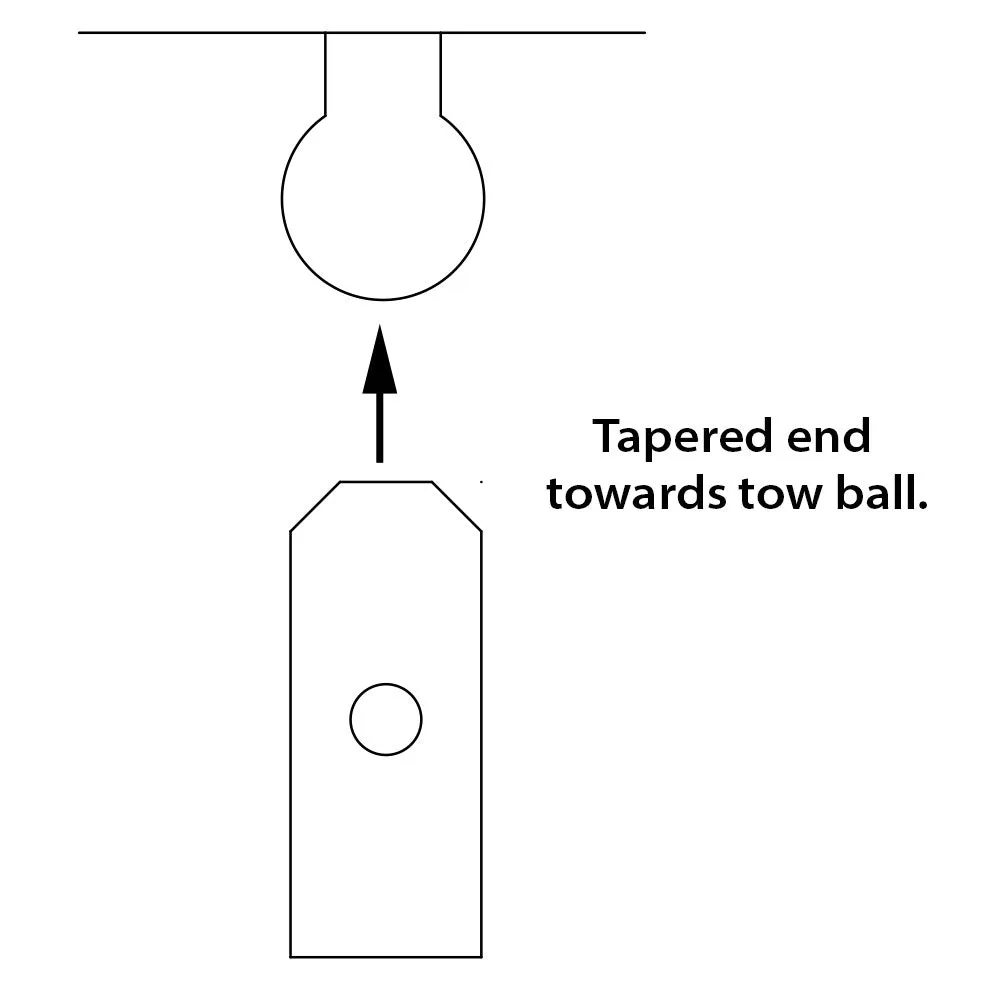 Rock Steady VibeX Robby Tow Ball Mount (Mount Only)