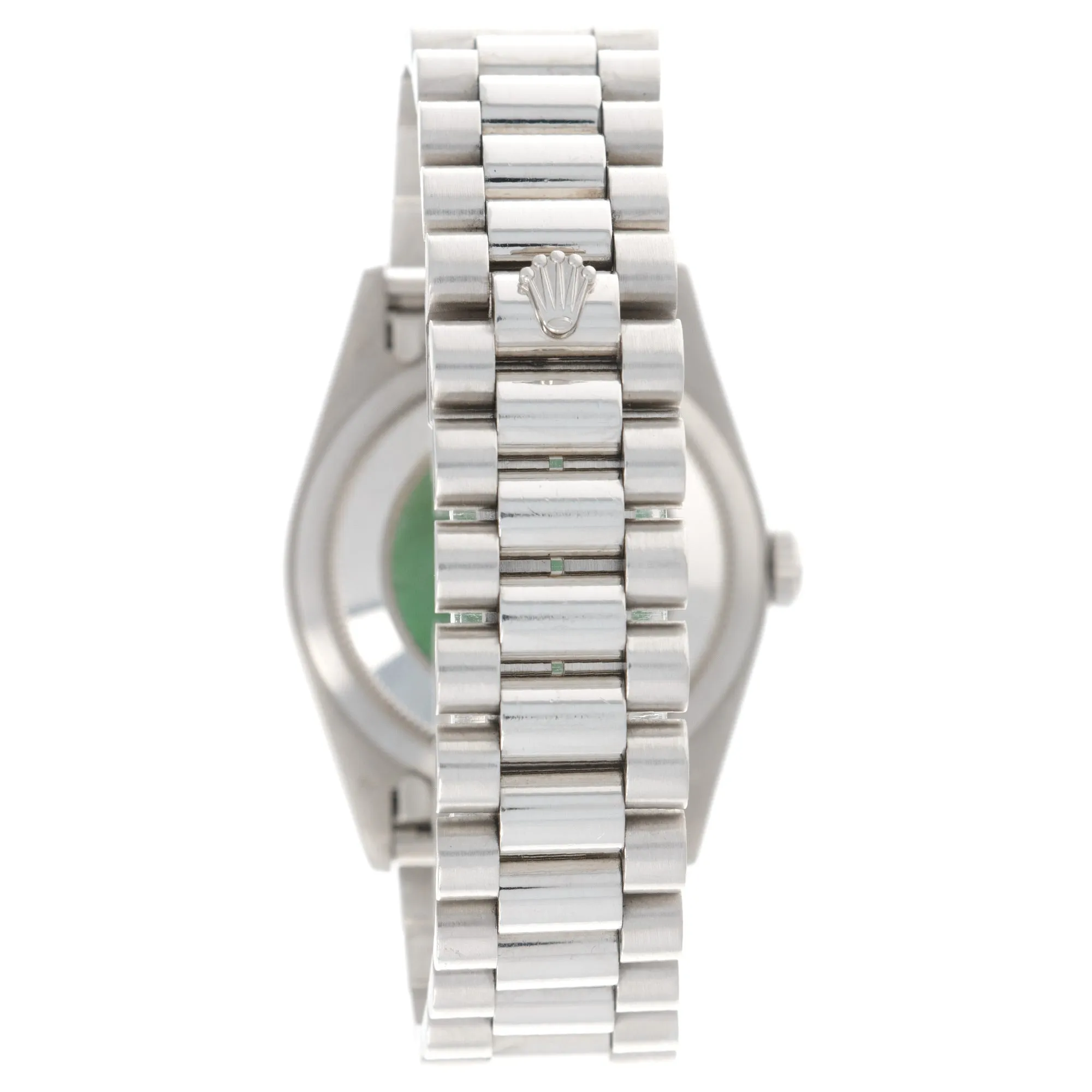 Rolex Platinum Day-Date Diamond Watch Ref. 18206