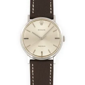 Rolex Precision Strap Watch, Circa 1976