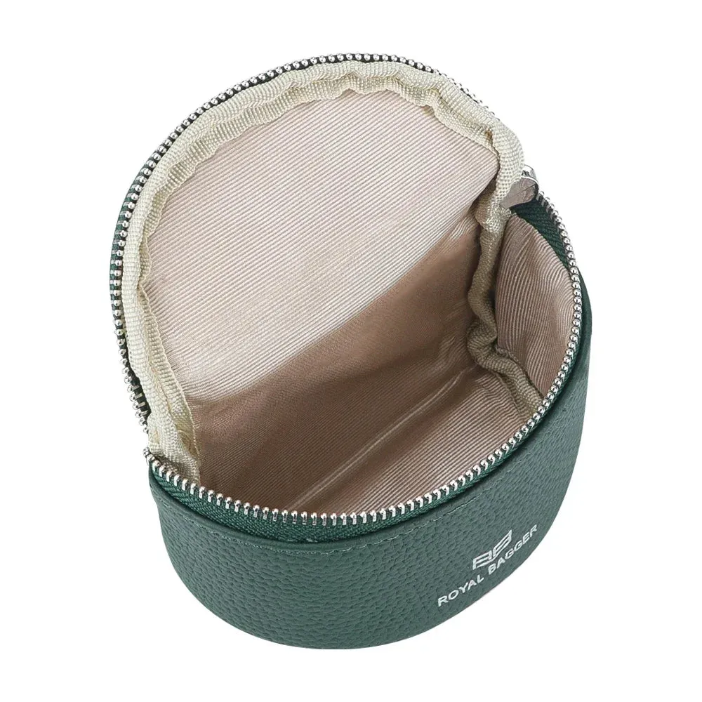 Royal Bagger Cute Mini Coin Purse for Women - RFID Blocking, Genuine Leather Change Pouch Fashion Simple Storage Bag 2900