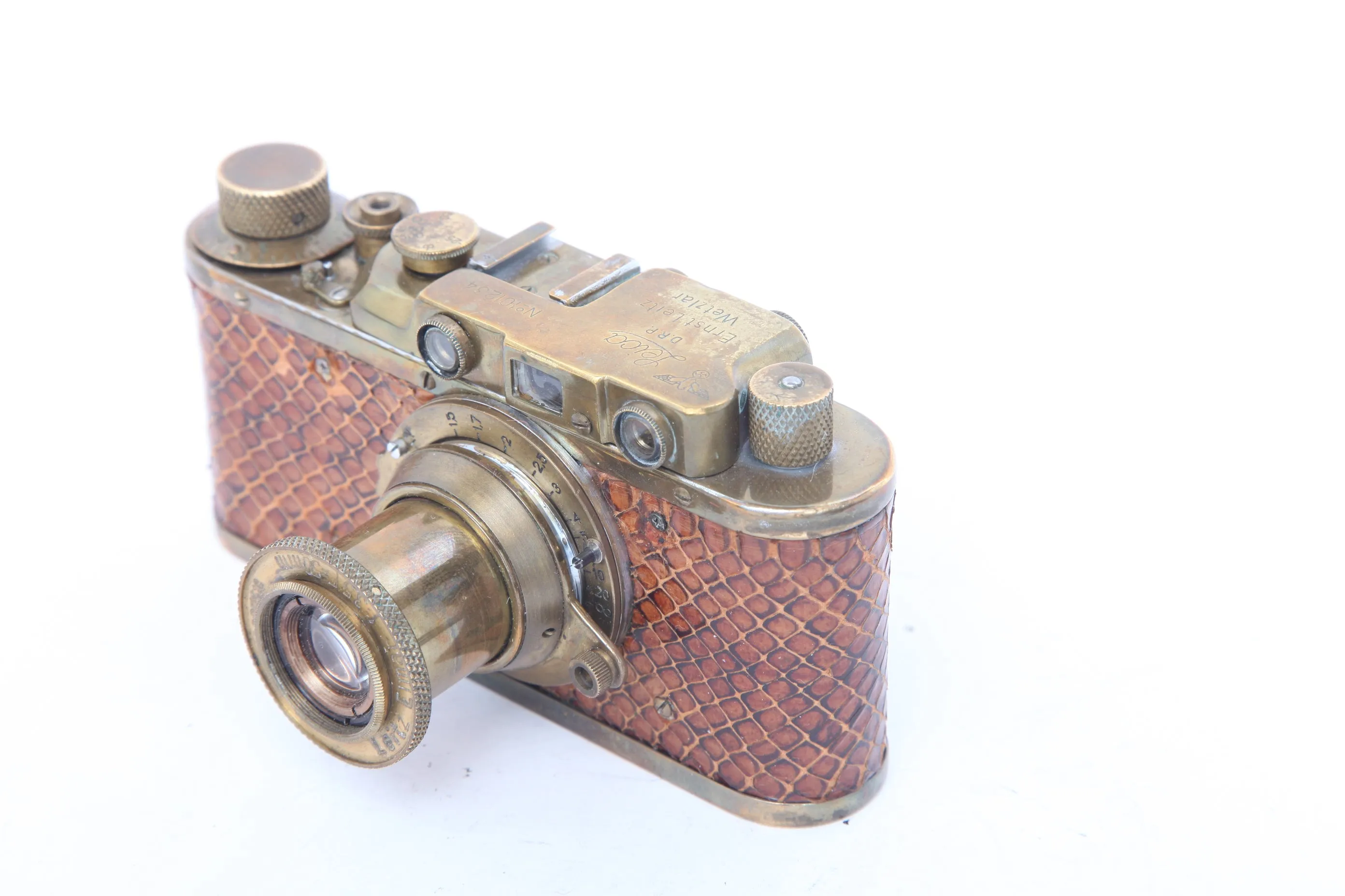 Russian Nazi Leica II with 50mm f3.5 - collector's camera