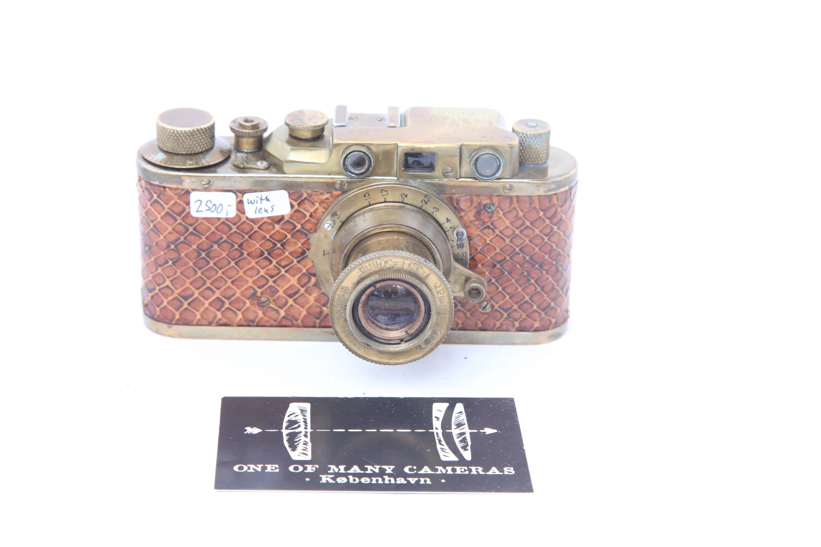Russian Nazi Leica II with 50mm f3.5 - collector's camera