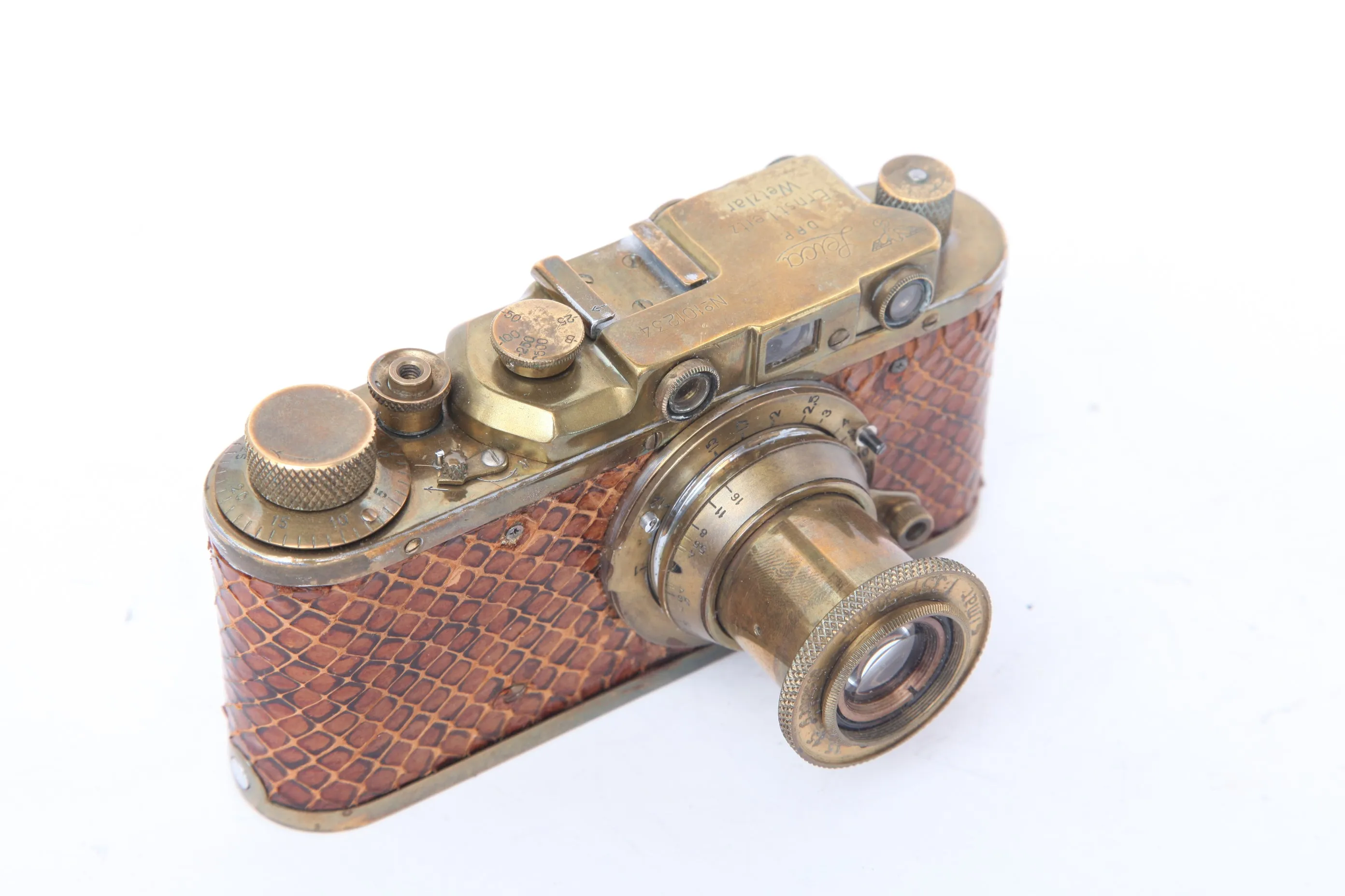 Russian Nazi Leica II with 50mm f3.5 - collector's camera