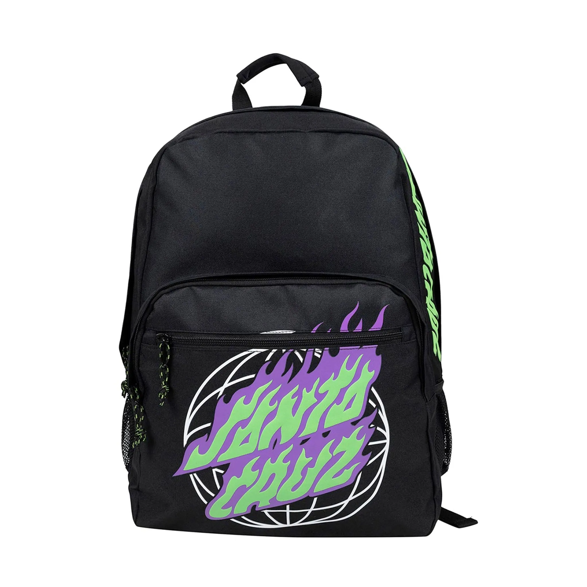 Santa Cruz Global Flame Dot Backpack Black