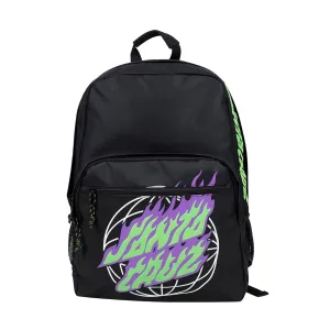 Santa Cruz Global Flame Dot Backpack Black
