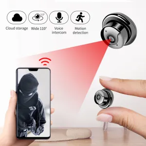SDETER 1080P Sans Fil Mini WiFi Caméra Caméra de Sécurité À Domicile IP CCTV Surveillance IR Vision Nocturne Motion Détecter Bébé Moniteur P2P
