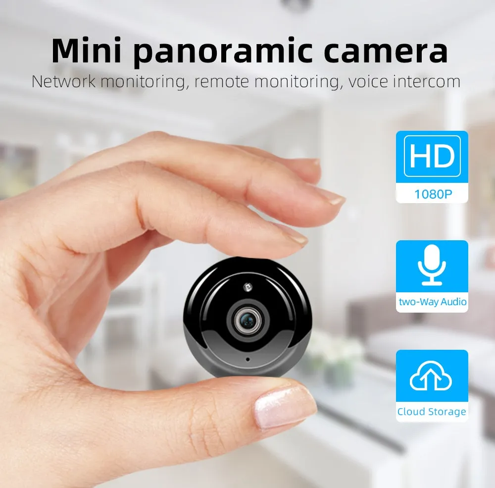 SDETER 1080P Sans Fil Mini WiFi Caméra Caméra de Sécurité À Domicile IP CCTV Surveillance IR Vision Nocturne Motion Détecter Bébé Moniteur P2P