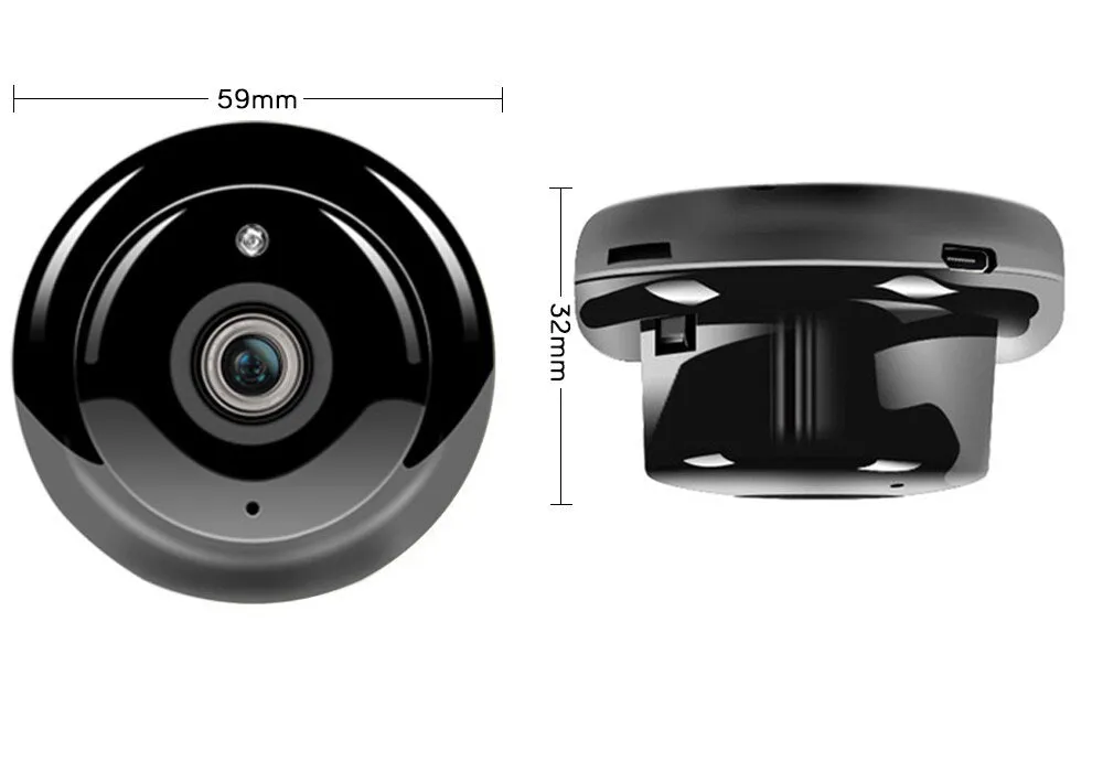 SDETER 1080P Sans Fil Mini WiFi Caméra Caméra de Sécurité À Domicile IP CCTV Surveillance IR Vision Nocturne Motion Détecter Bébé Moniteur P2P
